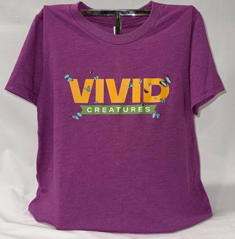 Tshirt Yth Vivid Creatures Magenta,3001YCVC MD MAGENTA